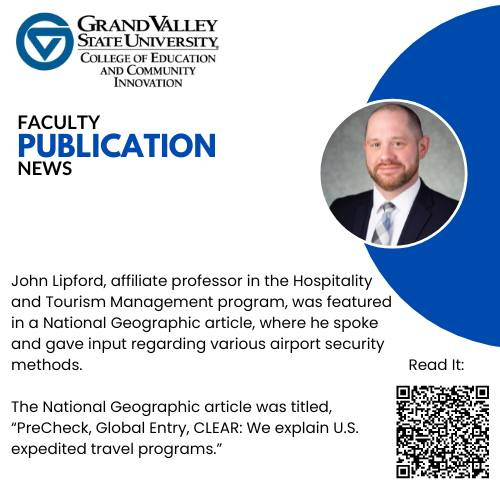 Faculty Publication News: John Lipford